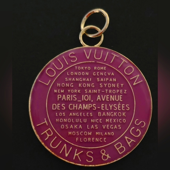 Louis Vuitton Trunk & Bag Charm - Purple - Picture 1 of 2